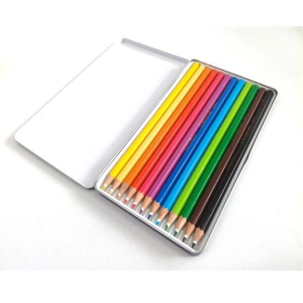 مداد رنگی استدلر 12 تایی فلزی